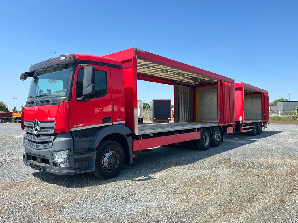 Camion cu prelată MERCEDES-BENZ Antos 2540 L 6x2 Pritsche LBW: Foto 13 Camion cu prelată MERCEDES-BENZ Antos 2540 L 6x2 Pritsche LBW: Foto 13
