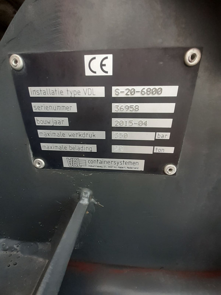 SCANIA (S) G 410 LB 6x2*4HNA Abrollkipper Lift+Lenkachse 289TKM - Camion cu cârlig: Foto 5 SCANIA (S) G 410 LB 6x2*4HNA Abrollkipper Lift+Lenkachse 289TKM - Camion cu cârlig: Foto 5