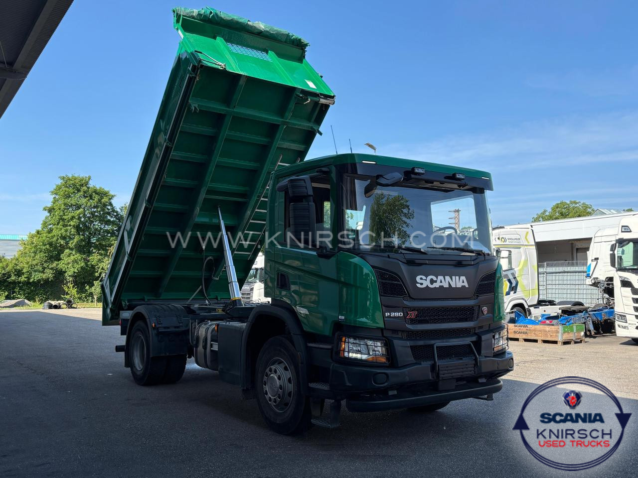 SCANIA P280B4x2HZ 3-Seiten Kipper / Bordmatic / HYVA - Camion basculantă: Foto 5 SCANIA P280B4x2HZ 3-Seiten Kipper / Bordmatic / HYVA - Camion basculantă: Foto 5