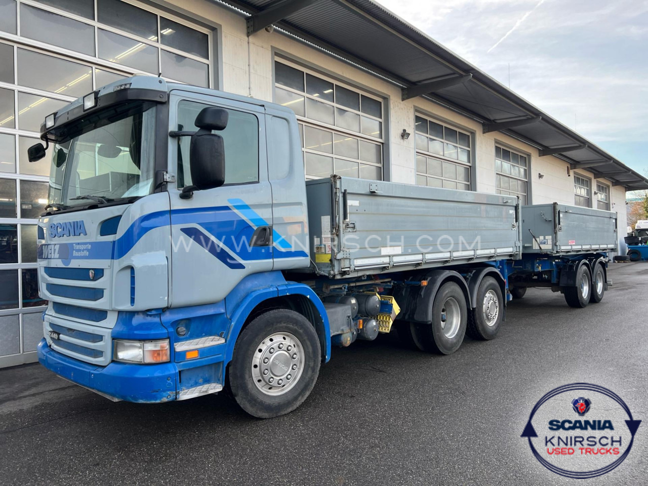 Camion basculantă SCANIA R 440 LB6x2*4MSA Kempf 2 Seitenkipper mit: Foto 8