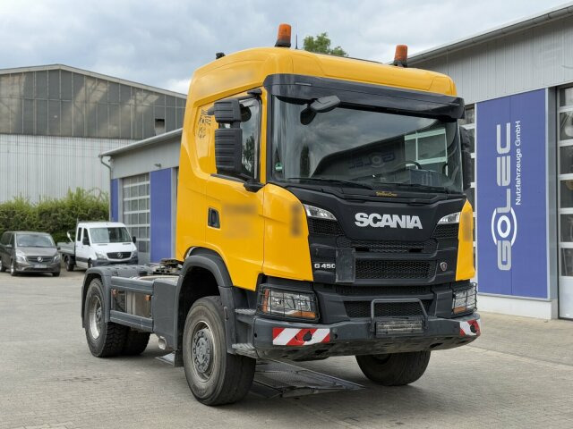 Scania G450 XT 4x4 Euro 6 SZM Kipphydraulik Blatt/ Luft - Cap tractor: Foto 1 Scania G450 XT 4x4 Euro 6 SZM Kipphydraulik Blatt/ Luft - Cap tractor: Foto 1