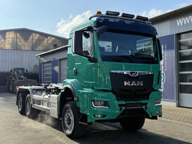 MAN TGS 28.480 6x4 Abrollkipper Meiller RS21.65 - Camion cu cârlig: Foto 1 MAN TGS 28.480 6x4 Abrollkipper Meiller RS21.65 - Camion cu cârlig: Foto 1