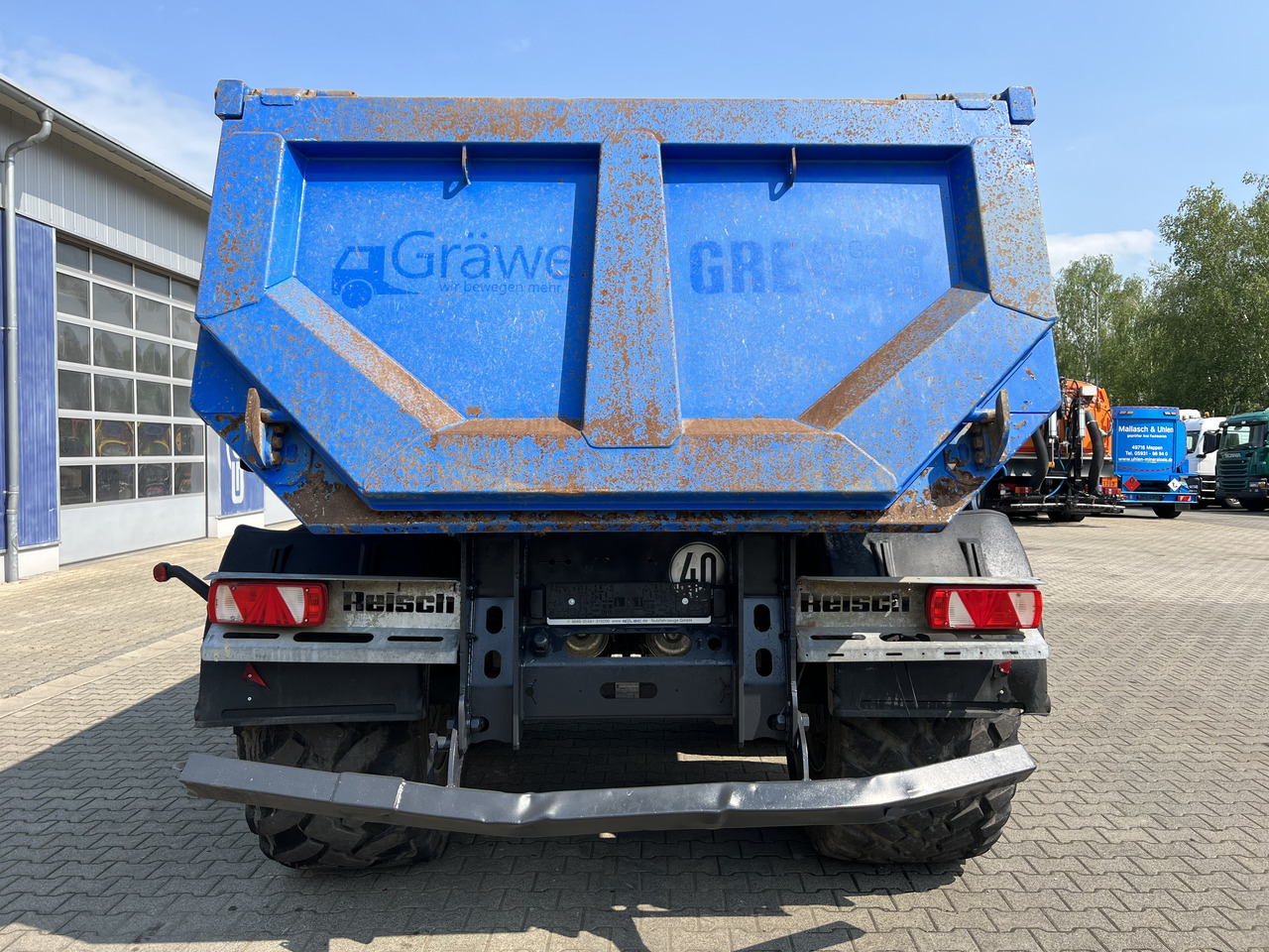 REISCH RTWK-200KS.550 Agro Kippauflieger - Remorcă autobasculantă agricolă: Foto 5 REISCH RTWK-200KS.550 Agro Kippauflieger - Remorcă autobasculantă agricolă: Foto 5