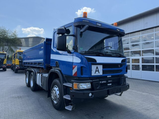 Scania P 450 6x4 Dreiseitenkipper DAUTEL - Camion basculantă: Foto 1 Scania P 450 6x4 Dreiseitenkipper DAUTEL - Camion basculantă: Foto 1