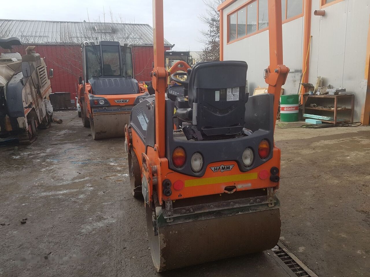 Hamm HD 13 - Mini cilindru compactor: Foto 1 Hamm HD 13 - Mini cilindru compactor: Foto 1