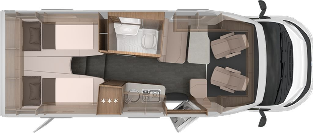 Knaus Van TI 650 MEG VANSATION Automatik - Autorulotă semi-integrată: Foto 2 Knaus Van TI 650 MEG VANSATION Automatik - Autorulotă semi-integrată: Foto 2