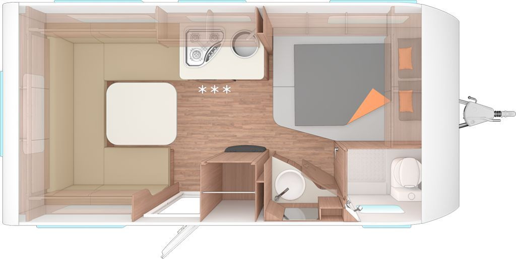 Weinsberg CaraOne 450 FU Dachklima/Markise - Rulotă: Foto 2 Weinsberg CaraOne 450 FU Dachklima/Markise - Rulotă: Foto 2