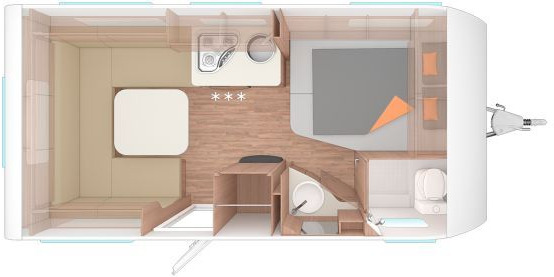 Weinsberg CaraOne 450 FU Elektrische Fußbodenerwärmung - Rulotă: Foto 2 Weinsberg CaraOne 450 FU Elektrische Fußbodenerwärmung - Rulotă: Foto 2