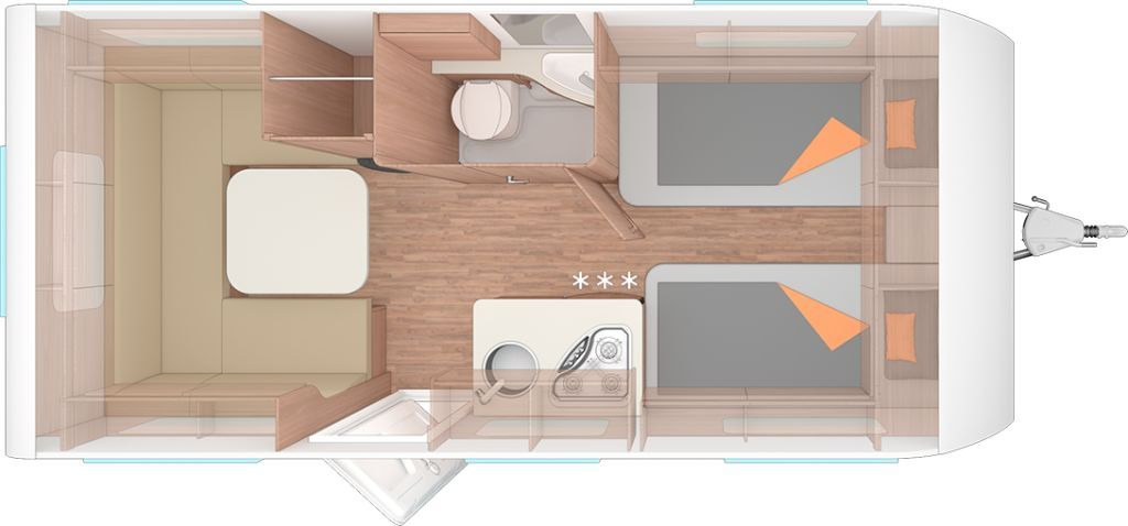 Weinsberg CaraOne 480 EU Auflastung 1500 kg - Rulotă: Foto 2 Weinsberg CaraOne 480 EU Auflastung 1500 kg - Rulotă: Foto 2