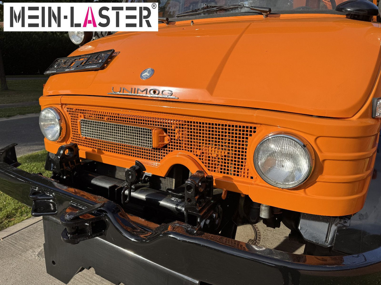 Camion cu macara, Camion platformă Unimog U 1100 Atlas AK 3006 nur 14.215 km-1. Hand: Foto 13 Camion cu macara, Camion platformă Unimog U 1100 Atlas AK 3006 nur 14.215 km-1. Hand: Foto 13