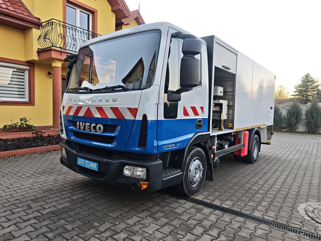 IVECO Eurocargo + IRIDE BIN WASHER CLEANER RHodέla Containerreiniger - Autogunoiere: Foto 1 IVECO Eurocargo + IRIDE BIN WASHER CLEANER RHodέla Containerreiniger - Autogunoiere: Foto 1