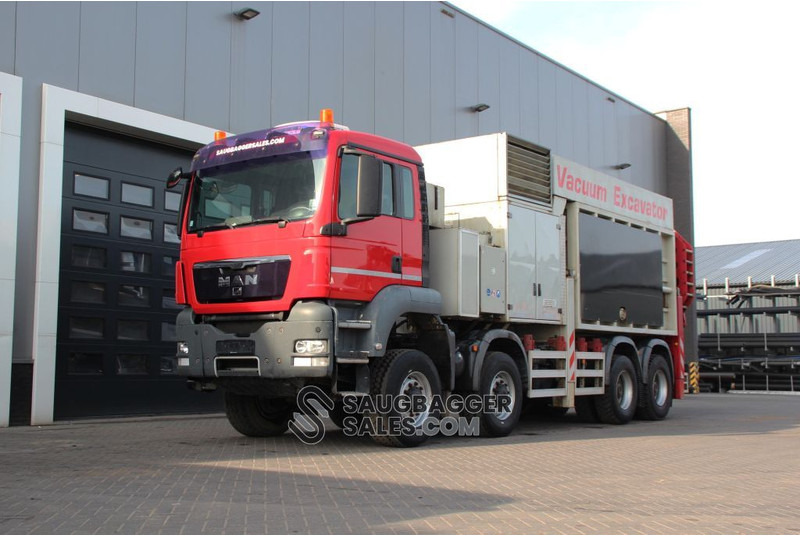 MAN TGA 41.480 MTS 2009 Saugbagger - Maşină pentru vidanjări: Foto 1 MAN TGA 41.480 MTS 2009 Saugbagger - Maşină pentru vidanjări: Foto 1