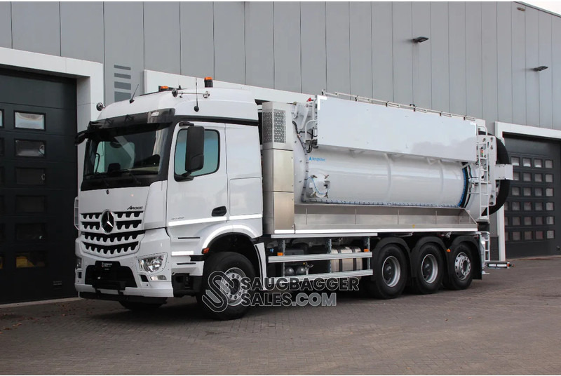 Mercedes-Benz Arocs Amphitec Vortex 11000 Saugbagger - Maşină pentru vidanjări: Foto 1 Mercedes-Benz Arocs Amphitec Vortex 11000 Saugbagger - Maşină pentru vidanjări: Foto 1