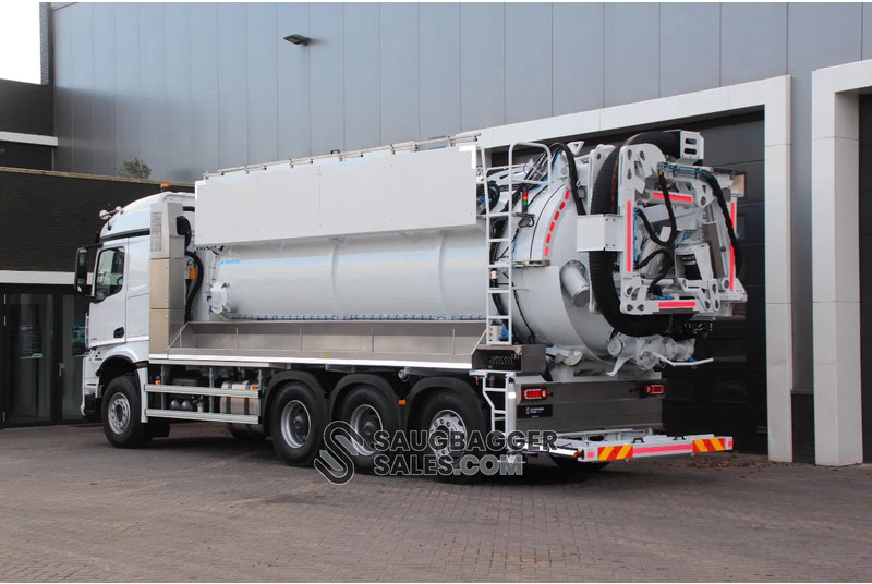 Mercedes-Benz Arocs Amphitec Vortex 11000 Saugbagger - Maşină pentru vidanjări: Foto 3 Mercedes-Benz Arocs Amphitec Vortex 11000 Saugbagger - Maşină pentru vidanjări: Foto 3