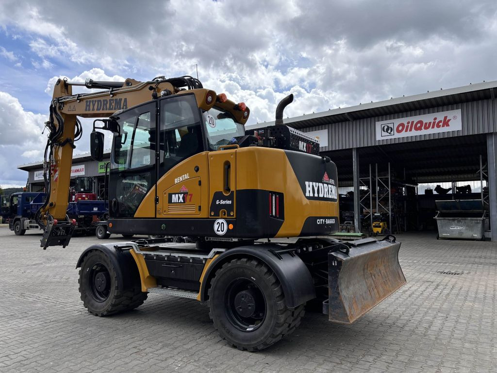 Hydrema MX17G Hydrema MX17G - Excavator pe roţi: Foto 4 Hydrema MX17G Hydrema MX17G - Excavator pe roţi: Foto 4