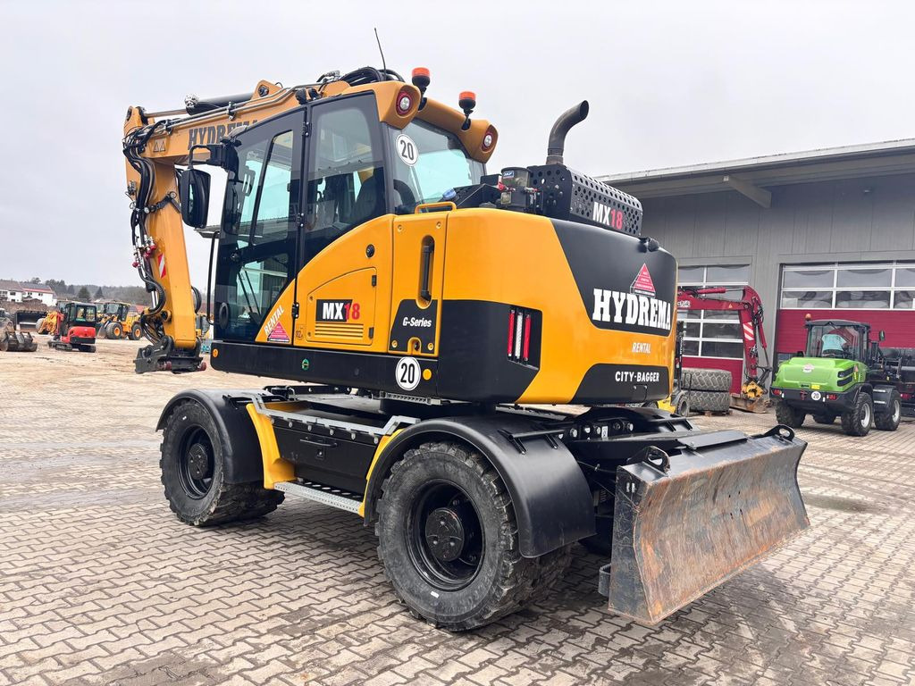 Hydrema MX18G Hydrema MX18G - Excavator pe roţi: Foto 4 Hydrema MX18G Hydrema MX18G - Excavator pe roţi: Foto 4