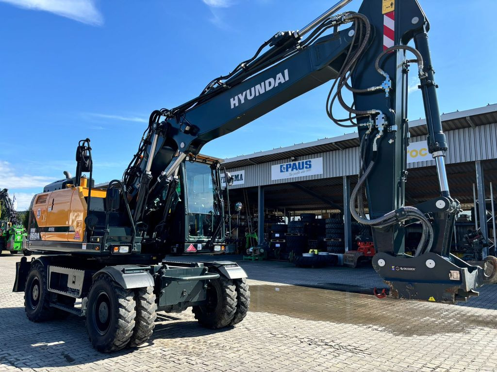 Hyundai HW160A Hyundai HW160A - Excavator pe roţi: Foto 4 Hyundai HW160A Hyundai HW160A - Excavator pe roţi: Foto 4