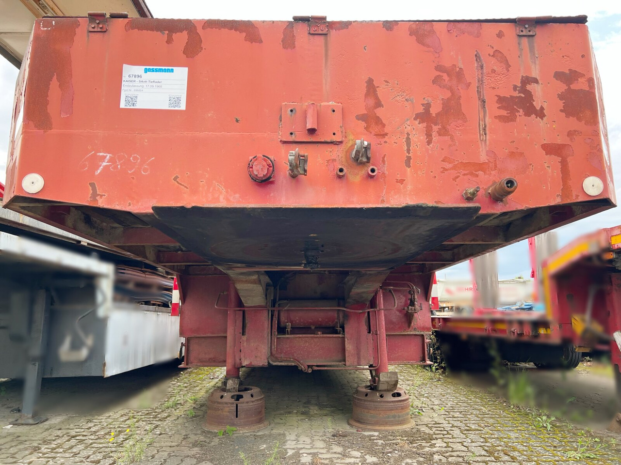 Kaiser - SAnh Tieflader KAISER - Semiremorcă transport agabaritic: Foto 2 Kaiser - SAnh Tieflader KAISER - Semiremorcă transport agabaritic: Foto 2