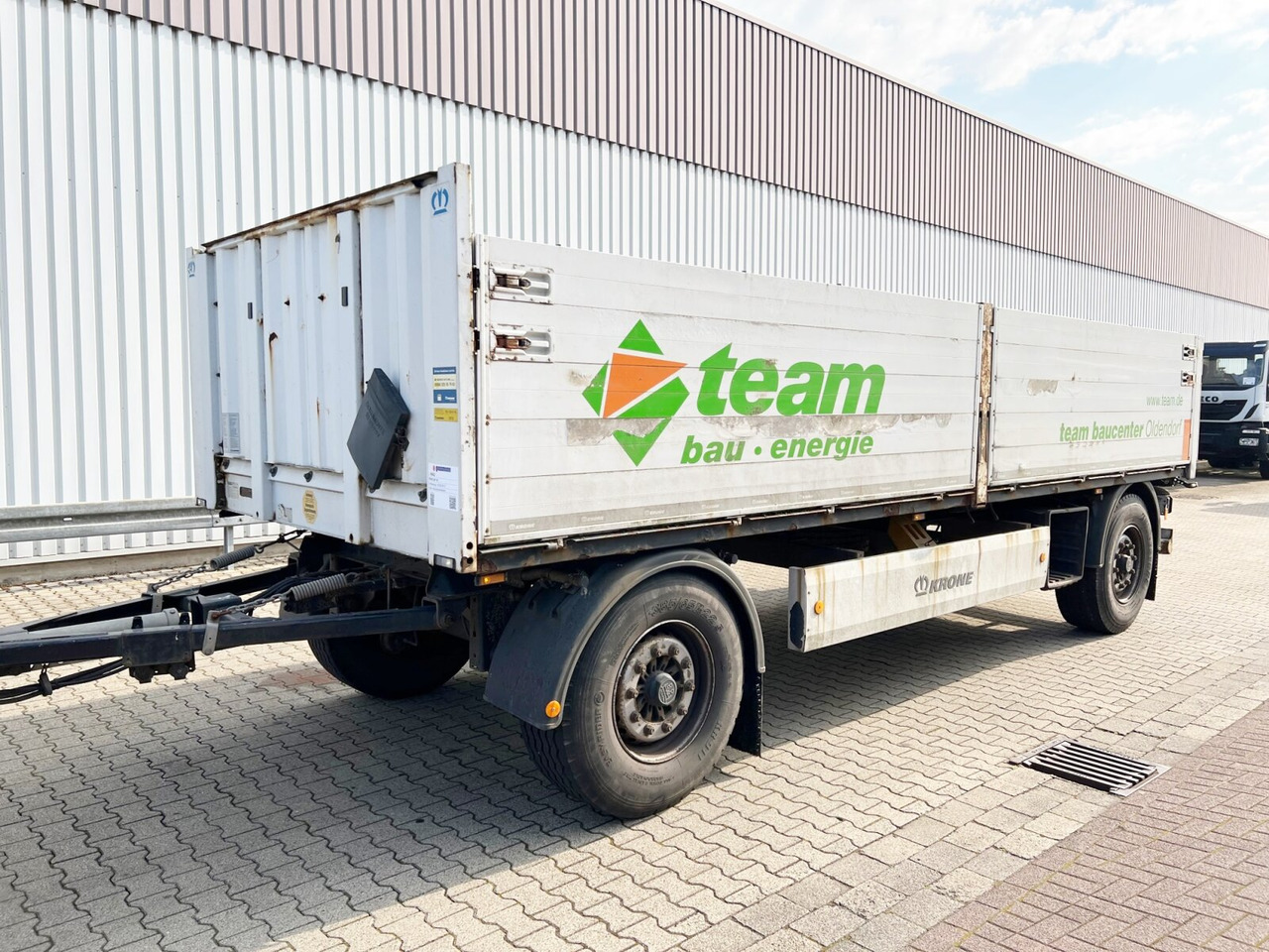 Krone AZP 18 AZP 18 - Remorcă platformă: Foto 1 Krone AZP 18 AZP 18 - Remorcă platformă: Foto 1