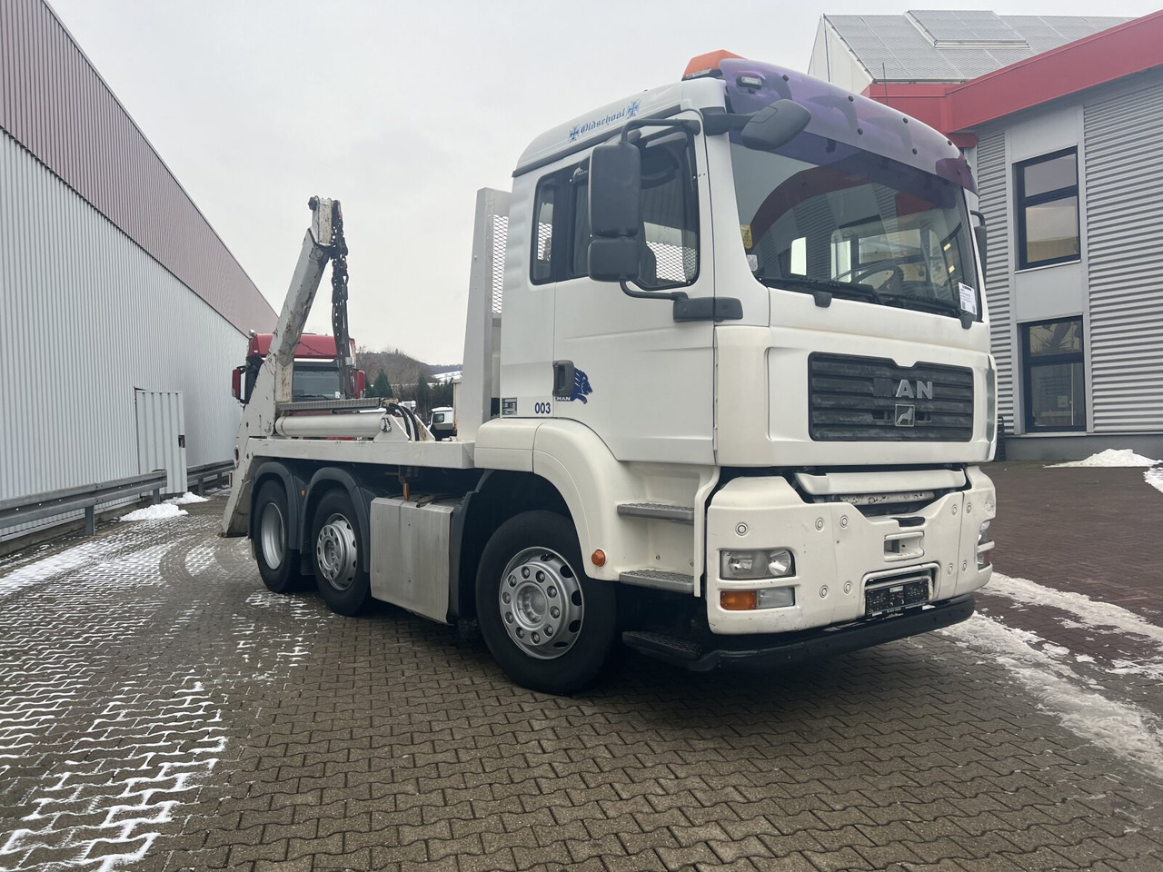 Camion container de gunoi MAN TGA 26.360 6X2/4 BL TGA 26.360 6X2/4 BL, Vorlauf Lenk-Liftachse: Foto 8 Camion container de gunoi MAN TGA 26.360 6X2/4 BL TGA 26.360 6X2/4 BL, Vorlauf Lenk-Liftachse: Foto 8