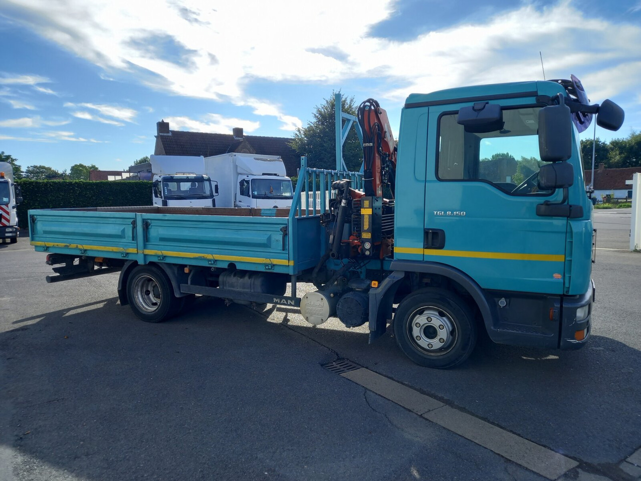 MAN TGL TS 754 F - Camion platformă: Foto 5 MAN TGL TS 754 F - Camion platformă: Foto 5