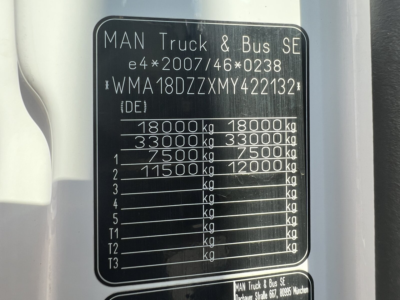 MAN TGM 18.320 4x2 BL TGM 18.320 4x2 BL, Hiab Tele-Absetzanlage, Funk - Camion container de gunoi: Foto 3 MAN TGM 18.320 4x2 BL TGM 18.320 4x2 BL, Hiab Tele-Absetzanlage, Funk - Camion container de gunoi: Foto 3