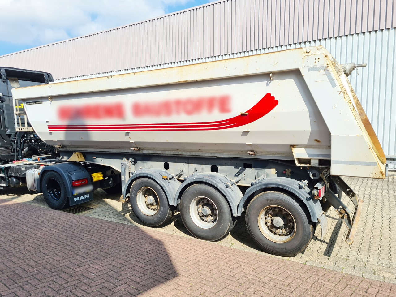 Meiller MHPS 12/27 MHPS 12/27 NOSS2, Stahlmulde ca. 26m³, Liftachse - Semiremorcă basculantă: Foto 5 Meiller MHPS 12/27 MHPS 12/27 NOSS2, Stahlmulde ca. 26m³, Liftachse - Semiremorcă basculantă: Foto 5