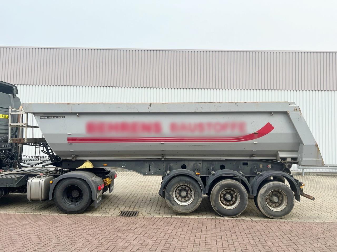 Meiller MHPS 12/27 MHPS 12/27, Stahlmulde ca. 26m³, Liftachse - Semiremorcă basculantă: Foto 4 Meiller MHPS 12/27 MHPS 12/27, Stahlmulde ca. 26m³, Liftachse - Semiremorcă basculantă: Foto 4