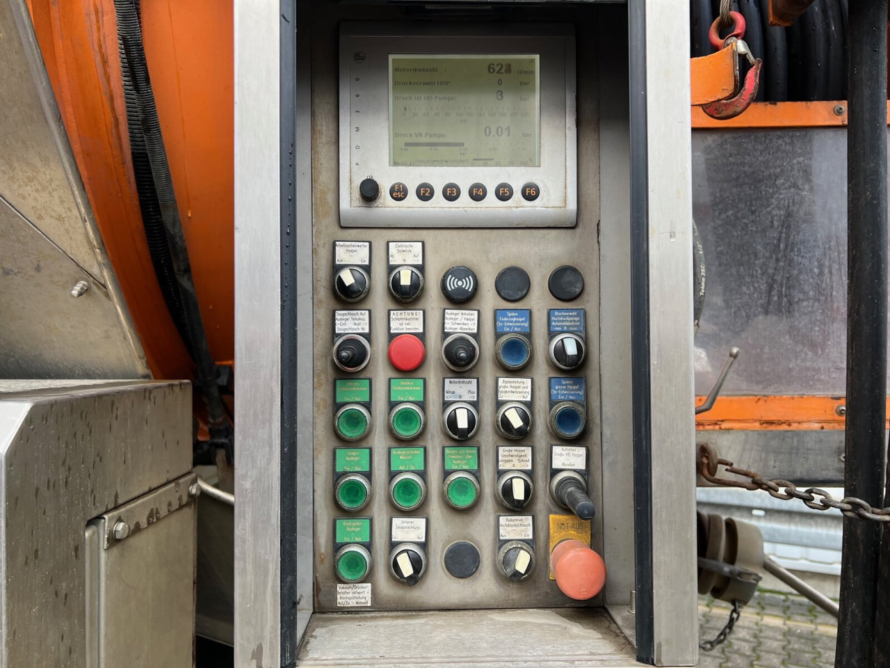 Mercedes-Benz Actros 2544 L 6x2 Actros 2544 L 6x2, Lenkachse, Kroll Saug-/Spülwagen ca. 12m³, Funk - Maşină pentru vidanjări: Foto 2 Mercedes-Benz Actros 2544 L 6x2 Actros 2544 L 6x2, Lenkachse, Kroll Saug-/Spülwagen ca. 12m³, Funk - Maşină pentru vidanjări: Foto 2