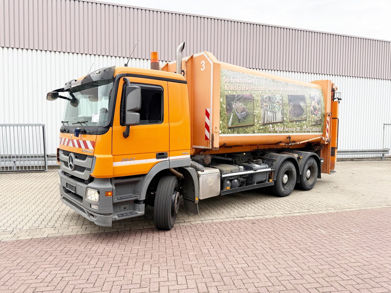 Mercedes-Benz Actros 2641/48 L 6x4 Actros 2641/48 L 6x4, Seilabroller, Haller Lotos, Zöller Schüttung - Autogunoiere: Foto 1 Mercedes-Benz Actros 2641/48 L 6x4 Actros 2641/48 L 6x4, Seilabroller, Haller Lotos, Zöller Schüttung - Autogunoiere: Foto 1