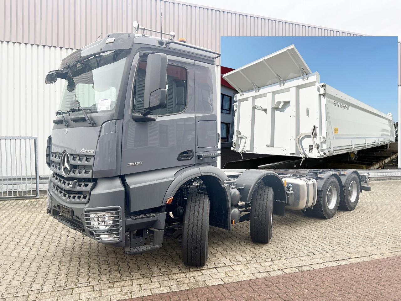 Mercedes-Benz Arocs 3251 L 8x4/4 Arocs 3251 L 8x4/4, Motorabtrieb - Camion basculantă: Foto 1 Mercedes-Benz Arocs 3251 L 8x4/4 Arocs 3251 L 8x4/4, Motorabtrieb - Camion basculantă: Foto 1