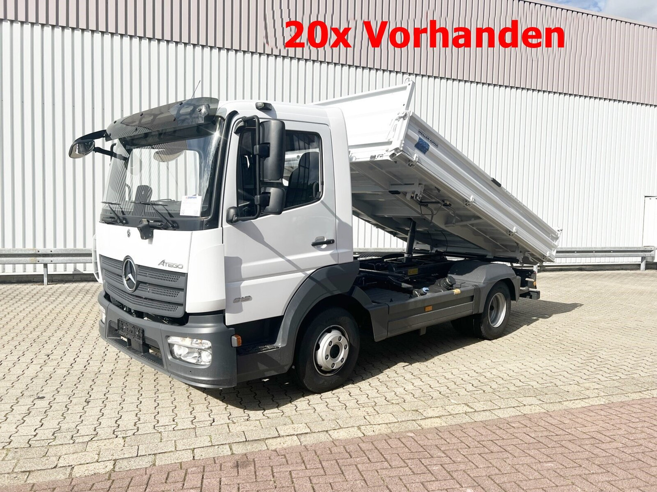 Mercedes-Benz Atego 818/23 K 4x2 Atego 818/23 K 4x2, 2x AHK, Meiller-Kipper, mehrfach Vorhanden! - Camion basculantă: Foto 1 Mercedes-Benz Atego 818/23 K 4x2 Atego 818/23 K 4x2, 2x AHK, Meiller-Kipper, mehrfach Vorhanden! - Camion basculantă: Foto 1