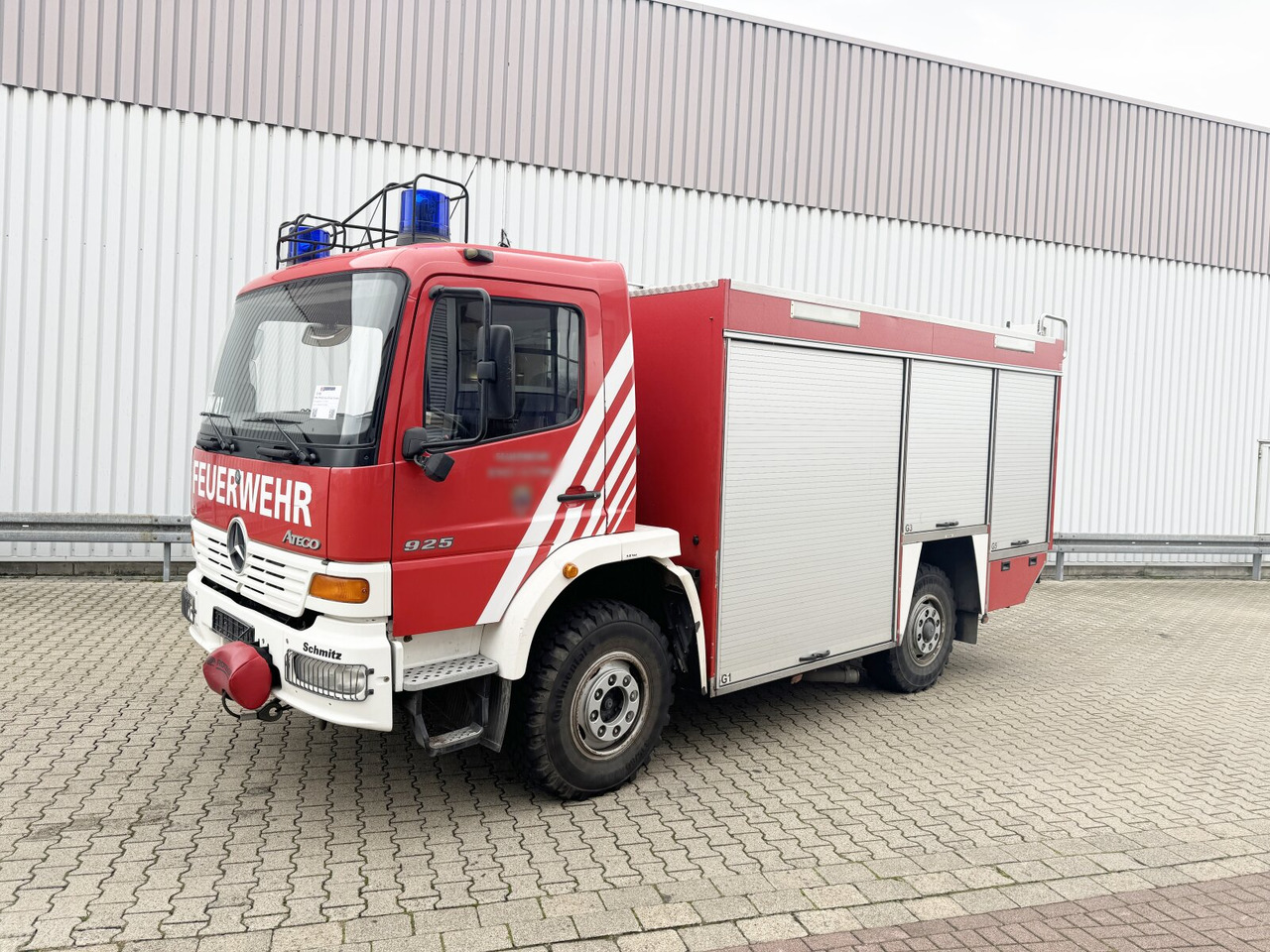 Mercedes-Benz Atego 925 4x4, Rüstwagen RW1 Atego 925 4x4, Seilwinde, Einzelbereifung, Rüstwagen RW1 - Autospeciala de stins incendii: Foto 1 Mercedes-Benz Atego 925 4x4, Rüstwagen RW1 Atego 925 4x4, Seilwinde, Einzelbereifung, Rüstwagen RW1 - Autospeciala de stins incendii: Foto 1