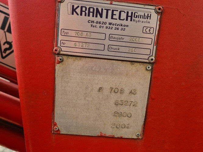 Semiremorcă platformă SCHELLING 504 H 22 SCHELLING 504 H 22 mit Kran Ferrari 708, 7m/t: Foto 7 Semiremorcă platformă SCHELLING 504 H 22 SCHELLING 504 H 22 mit Kran Ferrari 708, 7m/t: Foto 7