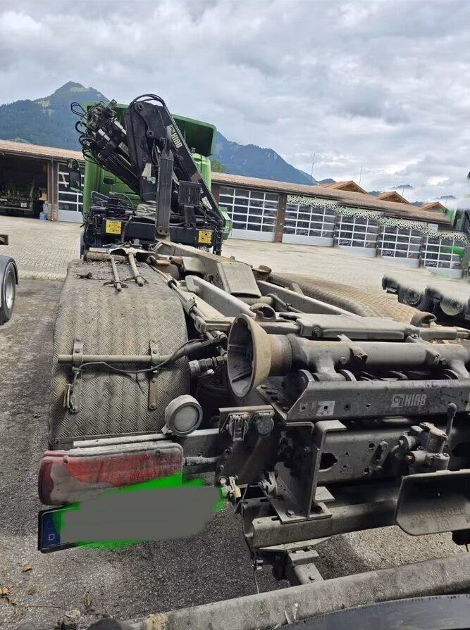 Scania Scania G 480/6x2-4 Scania G 480/6x2-4, Lenk-Liftachse, Hiab Kran Funk 166 HD-3, Abroller XR 18 S 59 - Camion cu cârlig, Camion cu macara: Foto 3 Scania Scania G 480/6x2-4 Scania G 480/6x2-4, Lenk-Liftachse, Hiab Kran Funk 166 HD-3, Abroller XR 18 S 59 - Camion cu cârlig, Camion cu macara: Foto 3