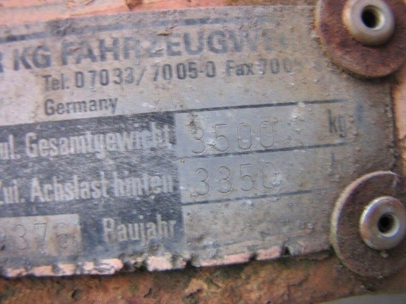 TTS-3,5 mit Auffahrrampe TTS-3,5 mit Auffahrrampe - Remorcă transport utilaje: Foto 2 TTS-3,5 mit Auffahrrampe TTS-3,5 mit Auffahrrampe - Remorcă transport utilaje: Foto 2