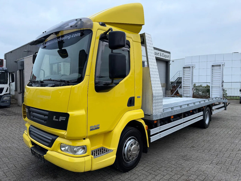 DAF LF 45 220 + BIG ALLU RAMPS + WINCH + TUV / APK + EURO 5 EEV + AIRCO - Camion transport auto: Foto 1 DAF LF 45 220 + BIG ALLU RAMPS + WINCH + TUV / APK + EURO 5 EEV + AIRCO - Camion transport auto: Foto 1