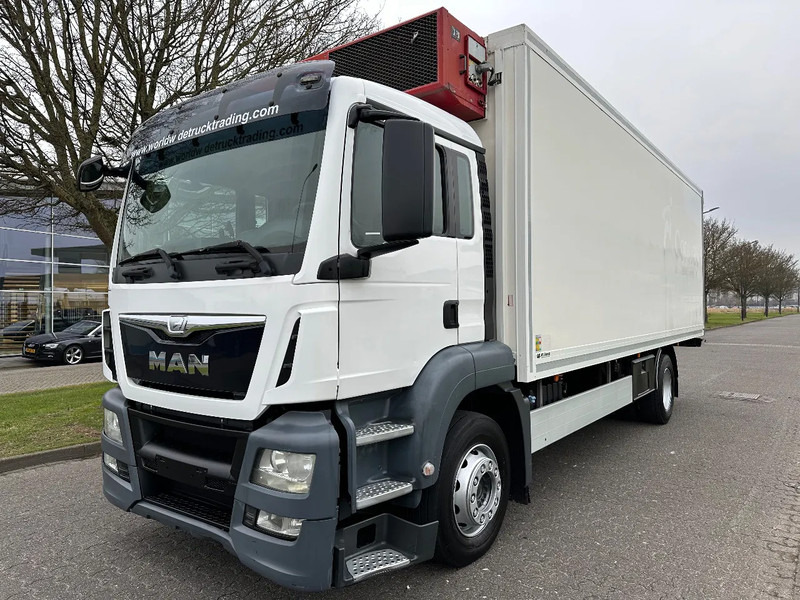 MAN TGS 18.360 TGS 18 360 + FRIGOBLOCK FK25 MULTITEMP + LIFT / LADEBORDWAND 2000 KG + EURO 6 + AIRCO - Camion frigider: Foto 1 MAN TGS 18.360 TGS 18 360 + FRIGOBLOCK FK25 MULTITEMP + LIFT / LADEBORDWAND 2000 KG + EURO 6 + AIRCO - Camion frigider: Foto 1