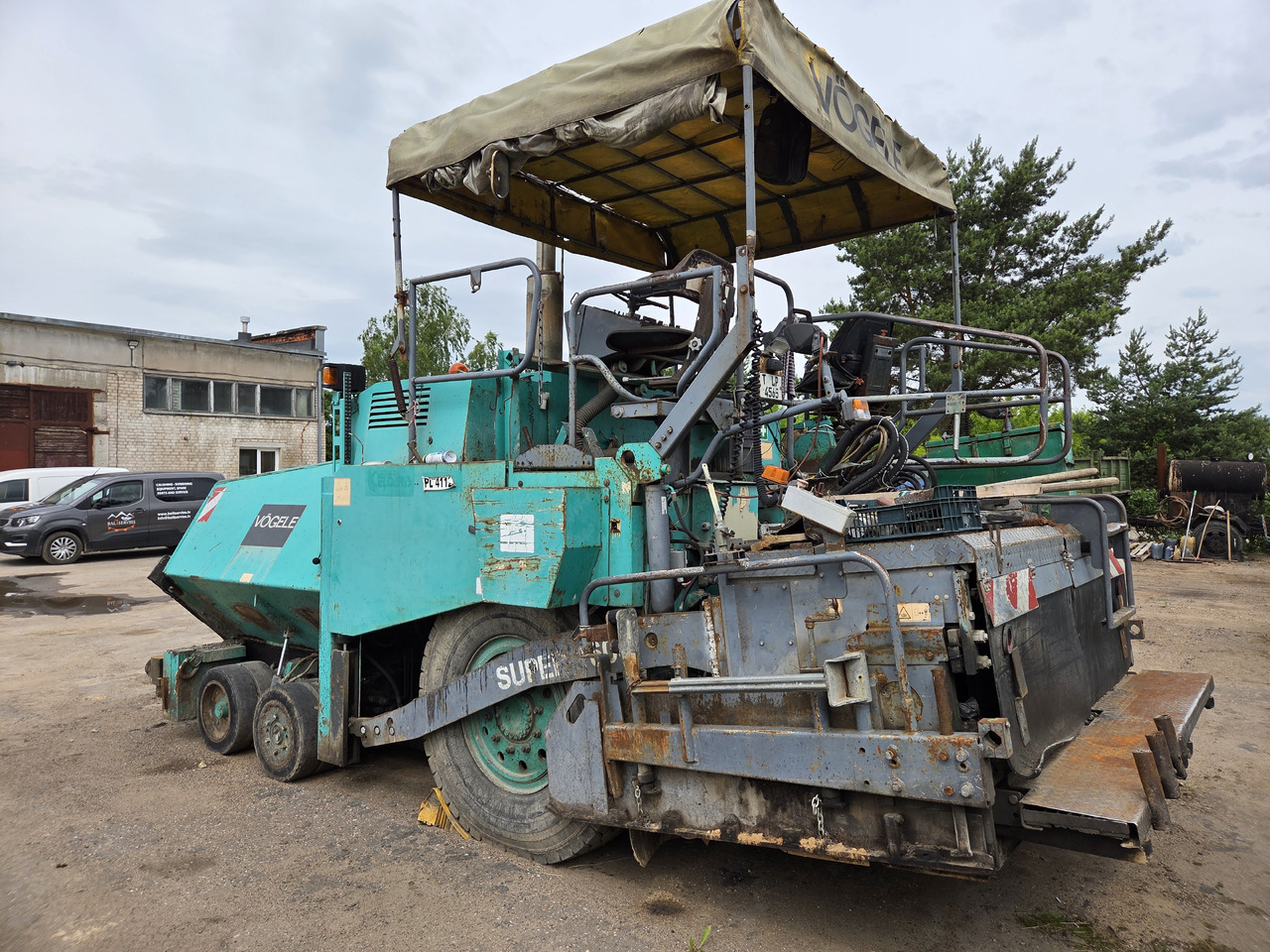 Vogele Super 1603, 6-83 - Finisor de asfalt: Foto 1 Vogele Super 1603, 6-83 - Finisor de asfalt: Foto 1