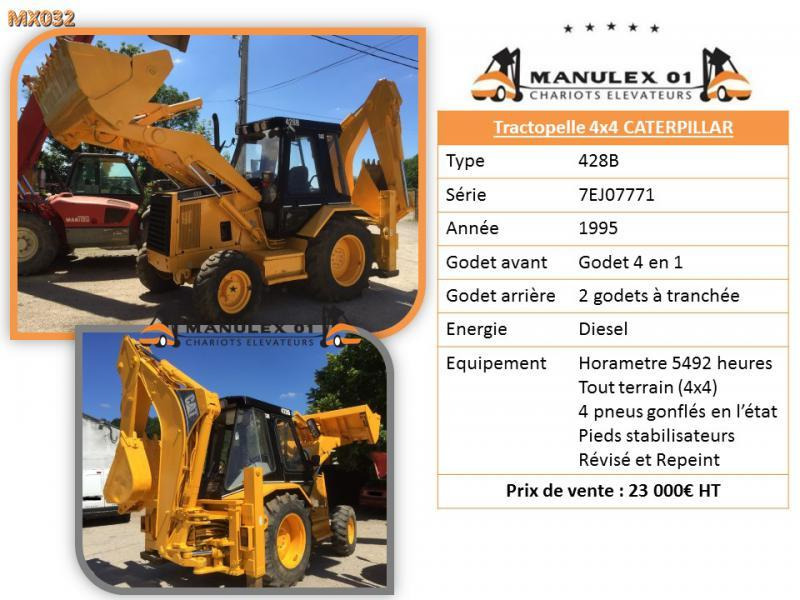 Caterpillar 428 B - Buldoexcavator: Foto 5 Caterpillar 428 B - Buldoexcavator: Foto 5