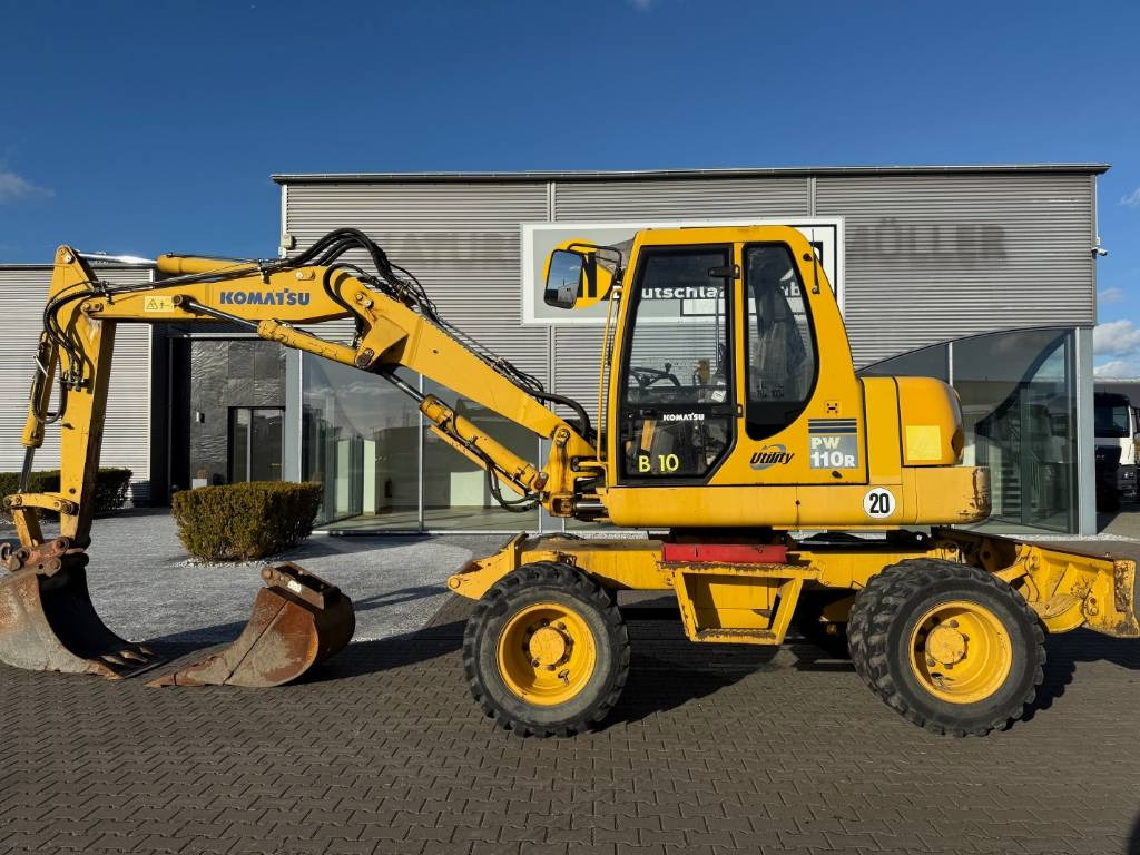 Komatsu PW 110 - Excavator pe roţi: Foto 1 Komatsu PW 110 - Excavator pe roţi: Foto 1