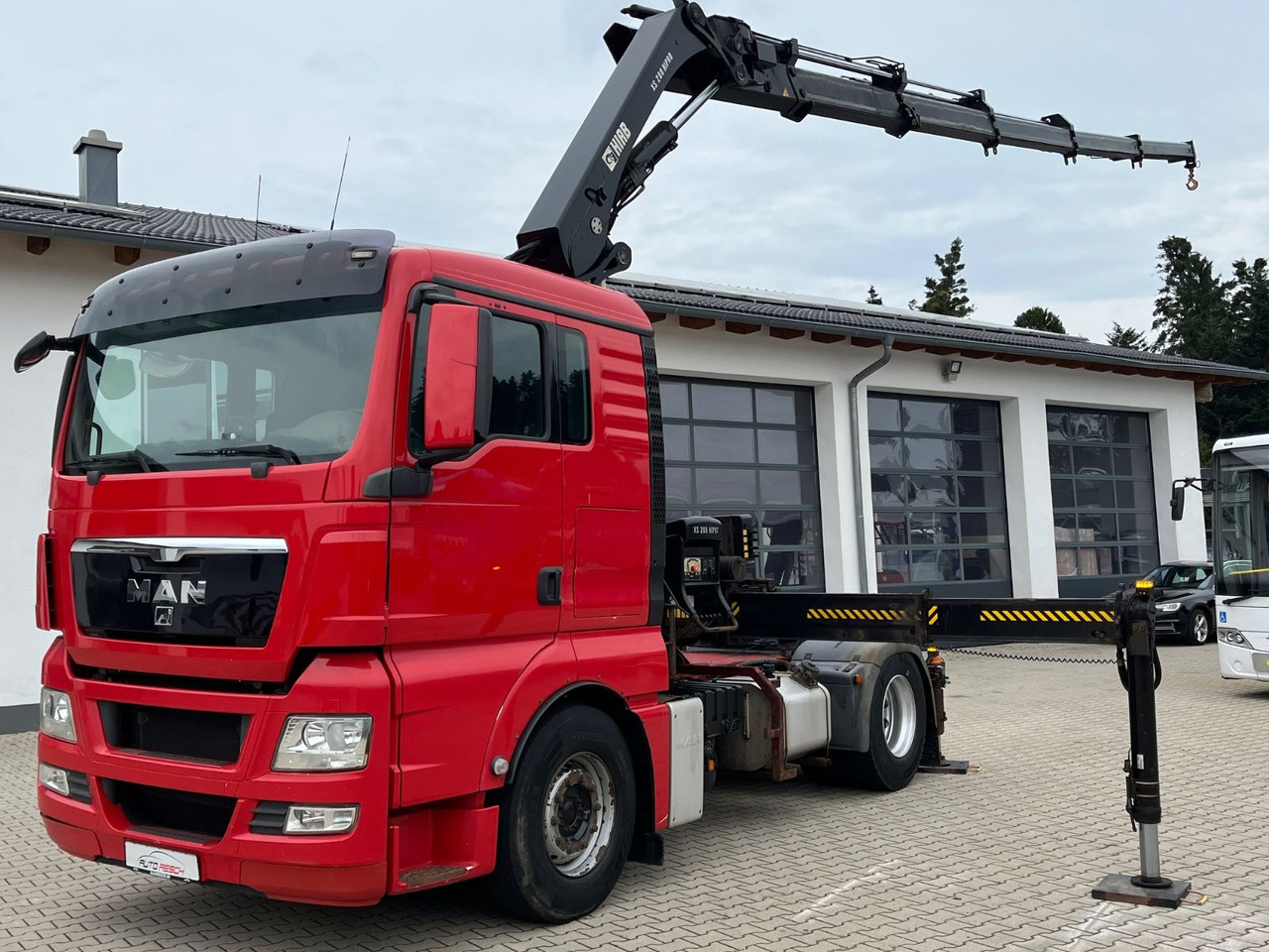 MAN TGX 18.400 mit Kran HIAB 288E P-5 HIPRO - Cap tractor: Foto 1 MAN TGX 18.400 mit Kran HIAB 288E P-5 HIPRO - Cap tractor: Foto 1