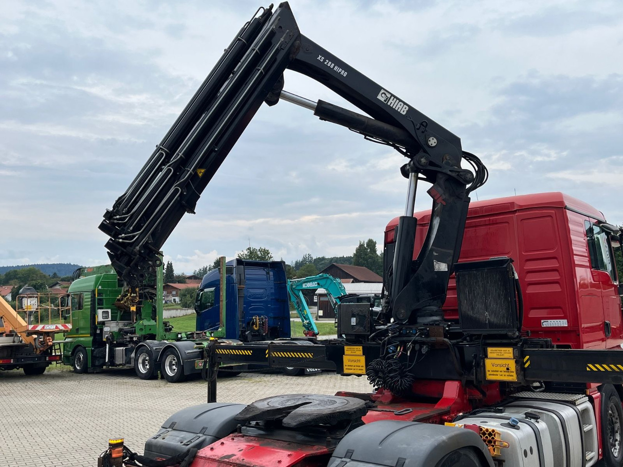 MAN TGX 18.400 mit Kran HIAB 288E P-5 HIPRO - Cap tractor: Foto 5 MAN TGX 18.400 mit Kran HIAB 288E P-5 HIPRO - Cap tractor: Foto 5