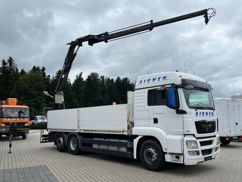 MAN TGS 26.440 Baustoff mit HIAB XS 166 Kran MAN TGS 26.440 Baustoff mit HIAB XS 166 Kran - Camion platformă, Camion cu macara: Foto 4 MAN TGS 26.440 Baustoff mit HIAB XS 166 Kran MAN TGS 26.440 Baustoff mit HIAB XS 166 Kran - Camion platformă, Camion cu macara: Foto 4