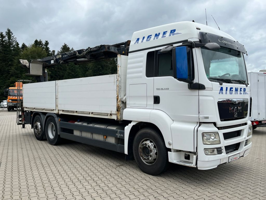MAN TGS 26.440 Baustoff mit HIAB XS 166 Kran MAN TGS 26.440 Baustoff mit HIAB XS 166 Kran - Camion platformă, Camion cu macara: Foto 5 MAN TGS 26.440 Baustoff mit HIAB XS 166 Kran MAN TGS 26.440 Baustoff mit HIAB XS 166 Kran - Camion platformă, Camion cu macara: Foto 5