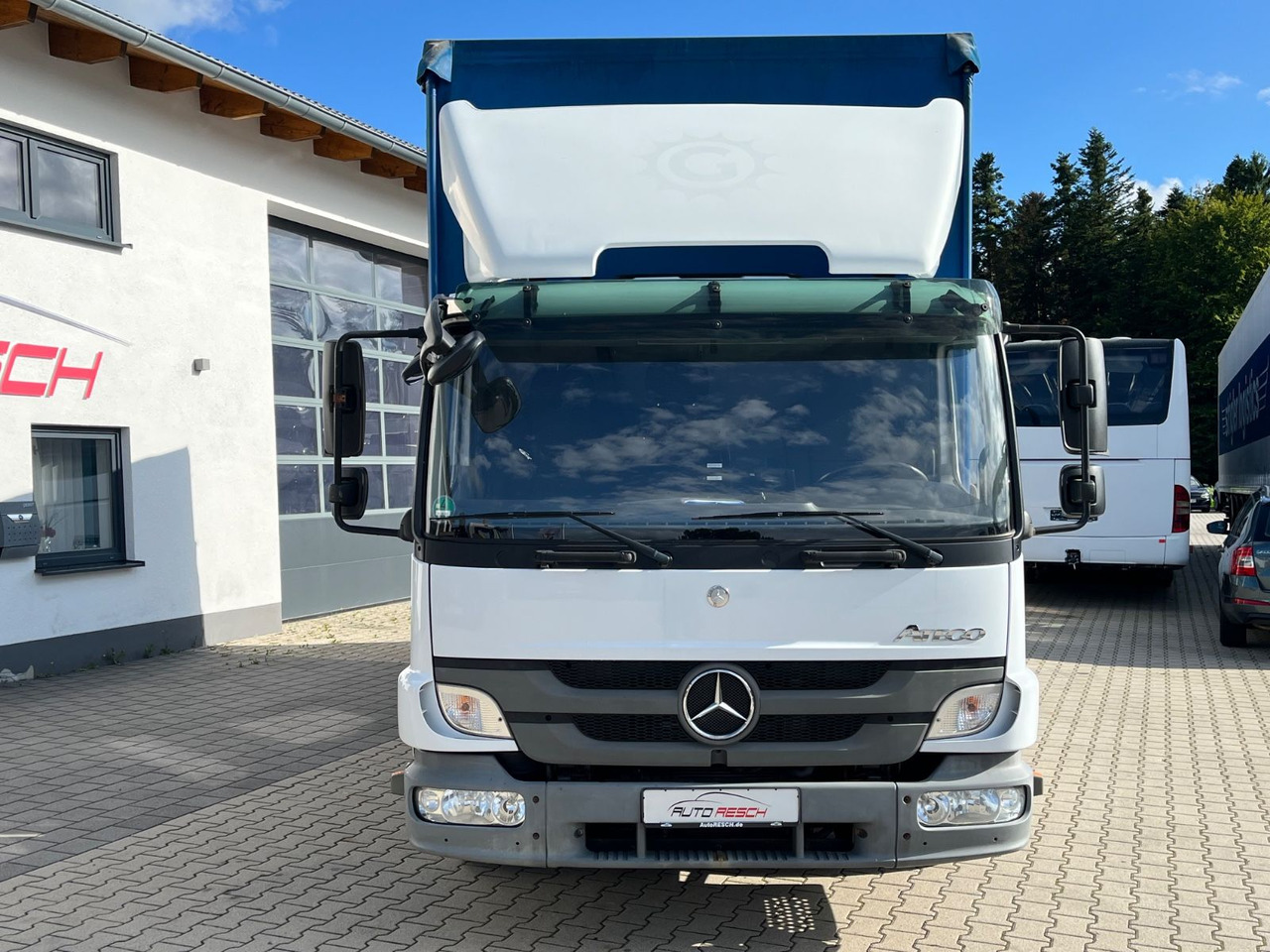 Mercedes-Benz Atego 818 Klima Sperre 74100KM 2,70 Ladehöhe - Autoutilitară cu prelată: Foto 3 Mercedes-Benz Atego 818 Klima Sperre 74100KM 2,70 Ladehöhe - Autoutilitară cu prelată: Foto 3