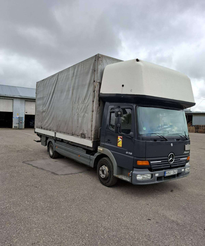 Mercedes-Benz Atego 818 - Camion cu prelată: Foto 1 Mercedes-Benz Atego 818 - Camion cu prelată: Foto 1
