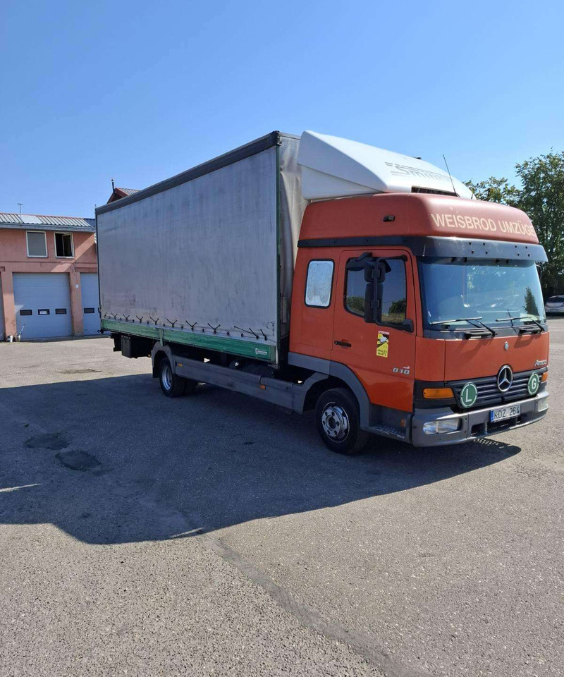 Mercedes-Benz Atego 818 - Camion cu prelată: Foto 1 Mercedes-Benz Atego 818 - Camion cu prelată: Foto 1