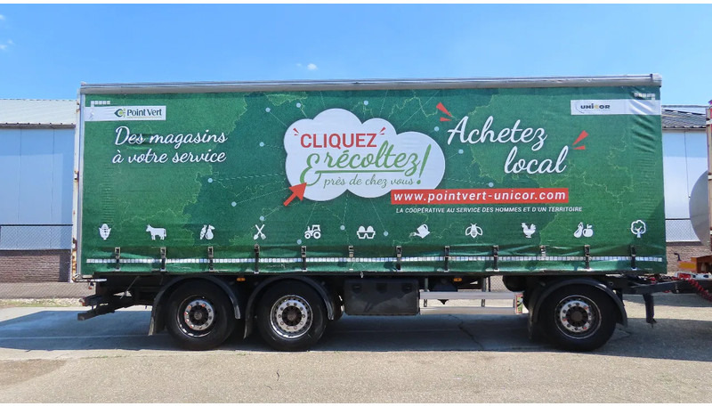 Lecitrailer 27000 kg! Liftaxel, 3 axel BPW, Edscha - Remorcă cu prelată: Foto 1 Lecitrailer 27000 kg! Liftaxel, 3 axel BPW, Edscha - Remorcă cu prelată: Foto 1