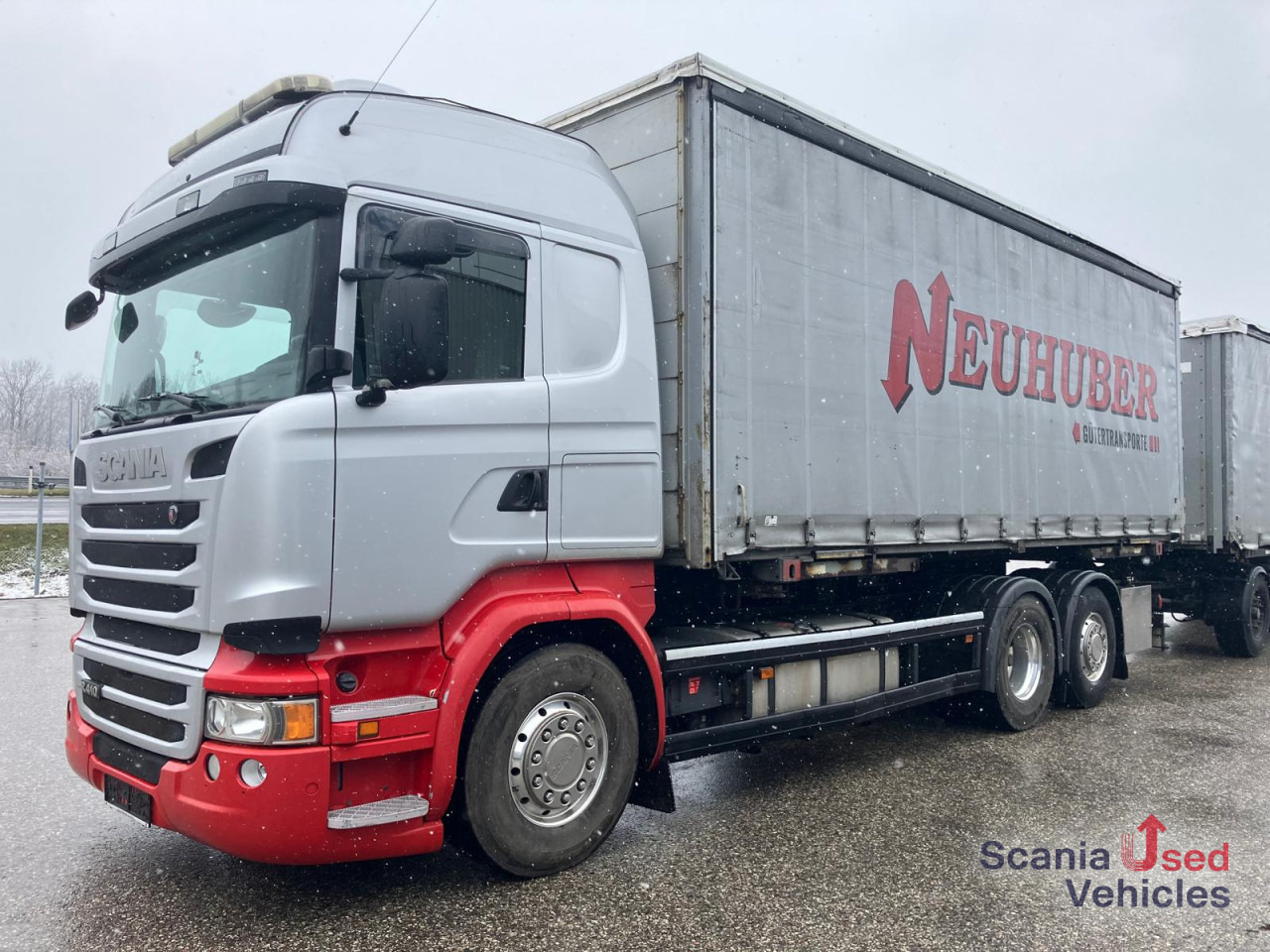 SCANIA R 410 LB6x2*4HNB BDF Komplettzug !! - Camion transport containere/ Swap body: Foto 1 SCANIA R 410 LB6x2*4HNB BDF Komplettzug !! - Camion transport containere/ Swap body: Foto 1